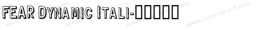 FEAR Dynamic Itali字体转换